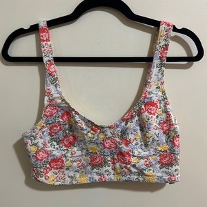 Flowers crop top